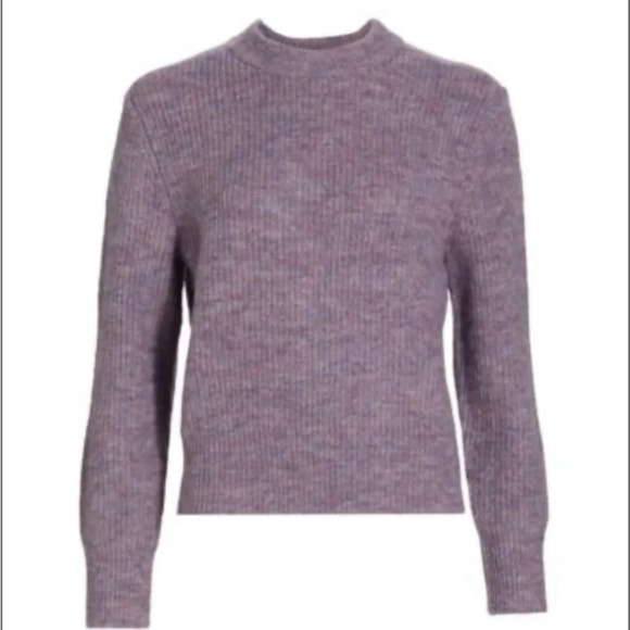 New Design History Criss Cross Open Back Sweater Purple - Picture 6 of 6